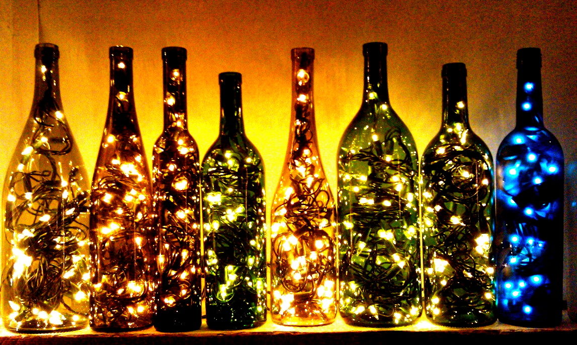 christmas bottles christmas with a twist