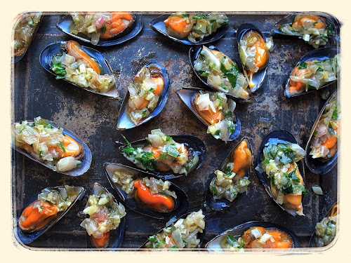 Kerstin Rodgers' Mussels and clams