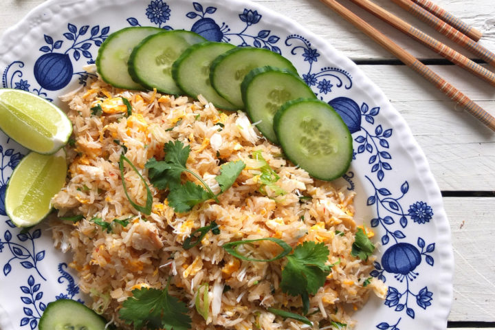 Crab fried rice Helen Graves