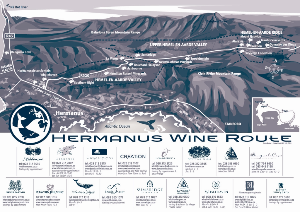 Newton Johnson Hermanus wine route